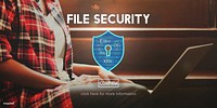 File Security Protection Privacy Interface Concept