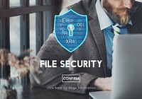 File Security Protection Privacy Interface Concept