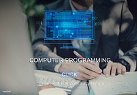 Computer Programming Data Digital Coding Concept
