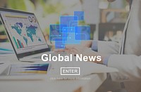 Global News Online Technology Update Information Concept