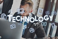 Technology Connecting Cloud Network Concept