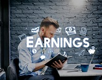 Profit Earnings Income Financial Economy Proceeds Concept