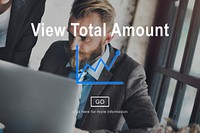 View Total Amount Accounting Payment Tax Concept