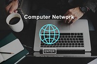 Computer Network Technology Online Internet Website Concept