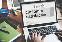 Customer Satisfaction Services Satisfied Concept