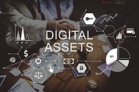 Digital Assets Business Management System Concept