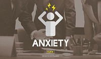 Anxiety Apprehension Medicine Nervous Panic Concept