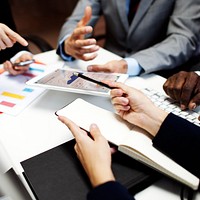 Business Team Corporate Organization Meeting Concept