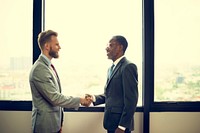 Handshake Commitment Partnership Colleagues Concept