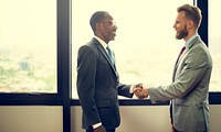 Handshake Commitment Partnership Colleagues Concept