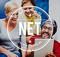 Net Accounting Earning Bookeepping Online Concept