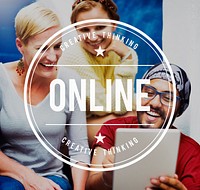 Online Internet Digital Connection Networking Concept