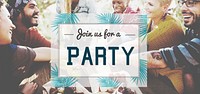 Summer Party Invitation Invited Celebration Concept