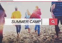 Summer Camp Vacation Holiday Leisure Happiness Concept