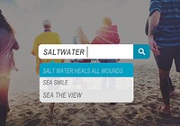Saltwater Sea Ocean Beach Holiday Vacation Leisure Concept