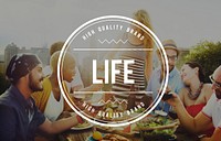 Live Lifestyle Life Alive Balance Concept