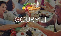 Gourmet Dining Eating Food Healthy Nutrition Concept