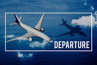 Departure Airport Destination Depart Deviation Concept