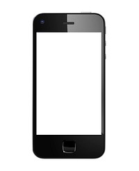 Black Mobile Phone.