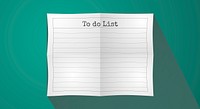 To Do List Planner Reminder Concept