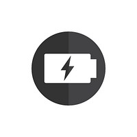 Illustration of battery status icon