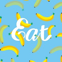 Illustration of bananas