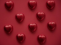 Heart Shaped Chocolate Sweet Pattern