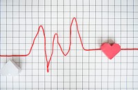Heart Line Cardiogram Paper Graph
