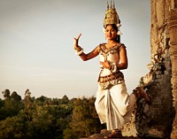 Aspara Dancer at Angkor Wat.