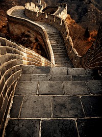 Great Wall of China Architecture Landmark Concept