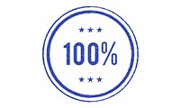 100% Approved Guarantee Quality Certificate Trustworthy Concept