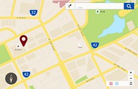 GPS Application Journey Destination Place Concept