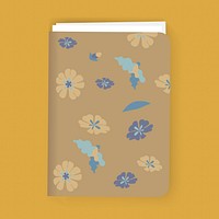 Flowers Notebook Graphic Illustration Vector