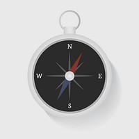 Compass Direction Graphic Illustration Vector
