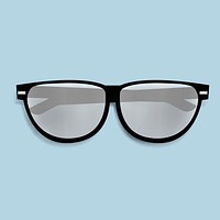 Eyewaer glasses vector illustration icon