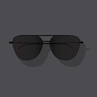 Sunglasses icon vector illustration isolated