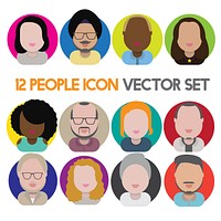 Illustration of diverse people