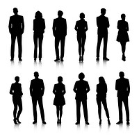 Illustration of business people