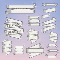 Illustration of banners