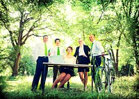Green Business Team People Environmental Concept