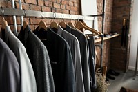 Clothes Hanger Rack Costume Outfit Closet Concept