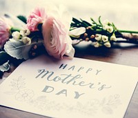 Happy mother day greeting present