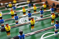 Foosball Table Soccer Game Recreation Leisure