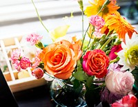 Romantic bouquet of flowers