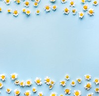 Flower minimal decorate pattern isolated on background
