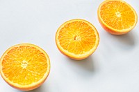Fresh orange citrus fruit vitamin tropical