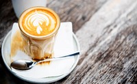 Coffee Caffeine Beverage Drink Cafe Latte Art Concept