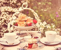 Baking scones at home shoot 