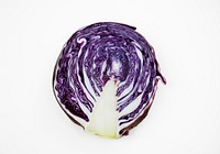 Fresh red cabbage vegetable