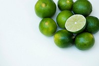 Closeup of fresh lime